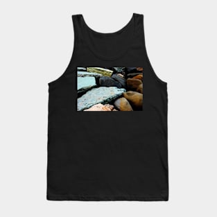 Composition of some colored massive rocks Tank Top